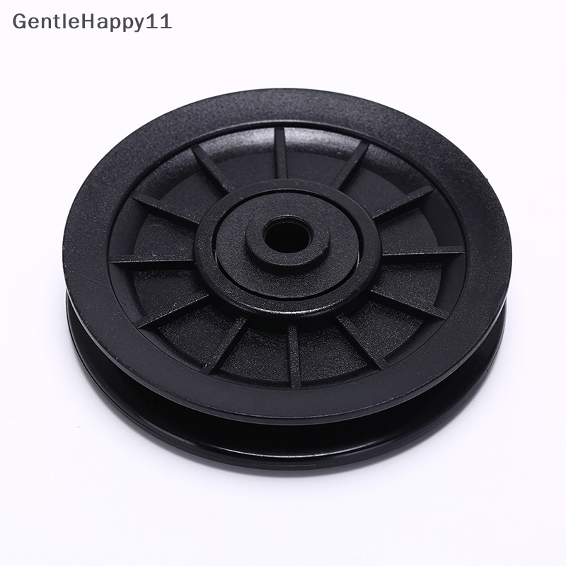 Gentlehappy 1pc 105mm Bantalan pulley Roda Kabel Peralatan gym part wearproof Kabel Roda Bearing Pulley 105mm Hitam Peralatan Gym Part Wearproof Pulley Bearing Universal 105mm W