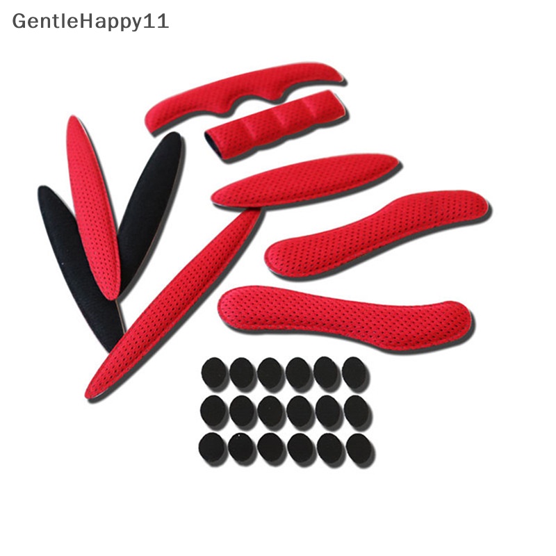 Gentlehappy 1Set Universal Helm Sepeda/Motor Inner Padding Kit Lining Sponge Pad Set id