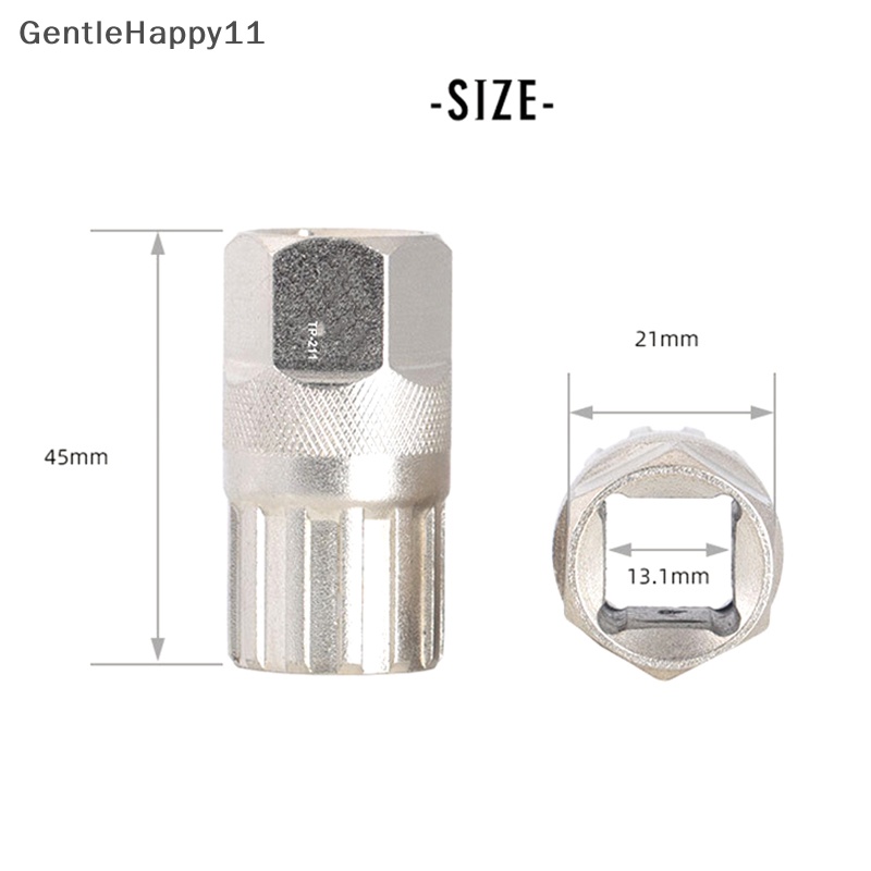 Gentlehappy Kaset Lengan Lockring Sepeda Flywheel Remove Freewheel Remover id