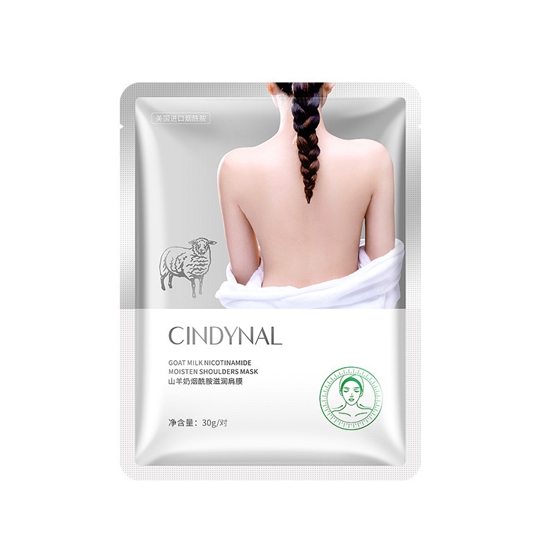 (COD) Cindynal Masker Pemutih Pencerah Punggung Bahu Tubuh Badan - Goat Milk