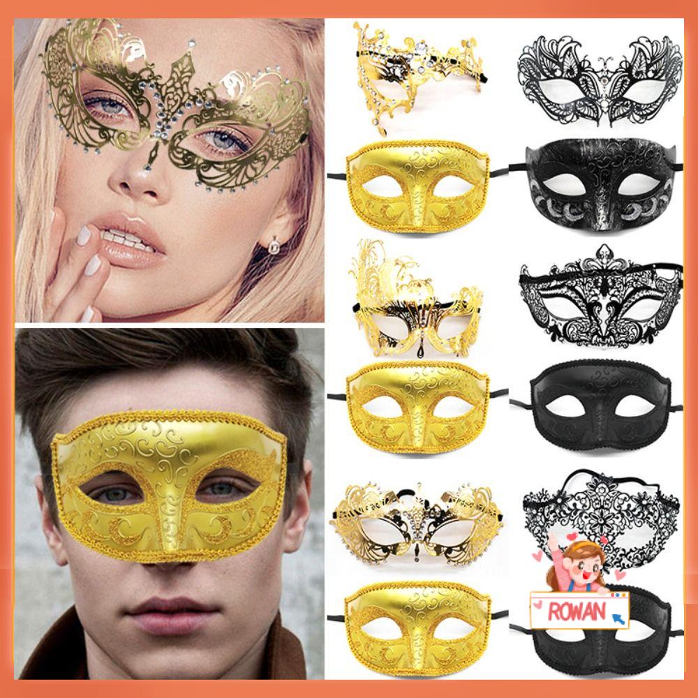 R-FLOWER Dance Masquerade Prom Perlengkapan Kostum Tari Halloween Skull Party