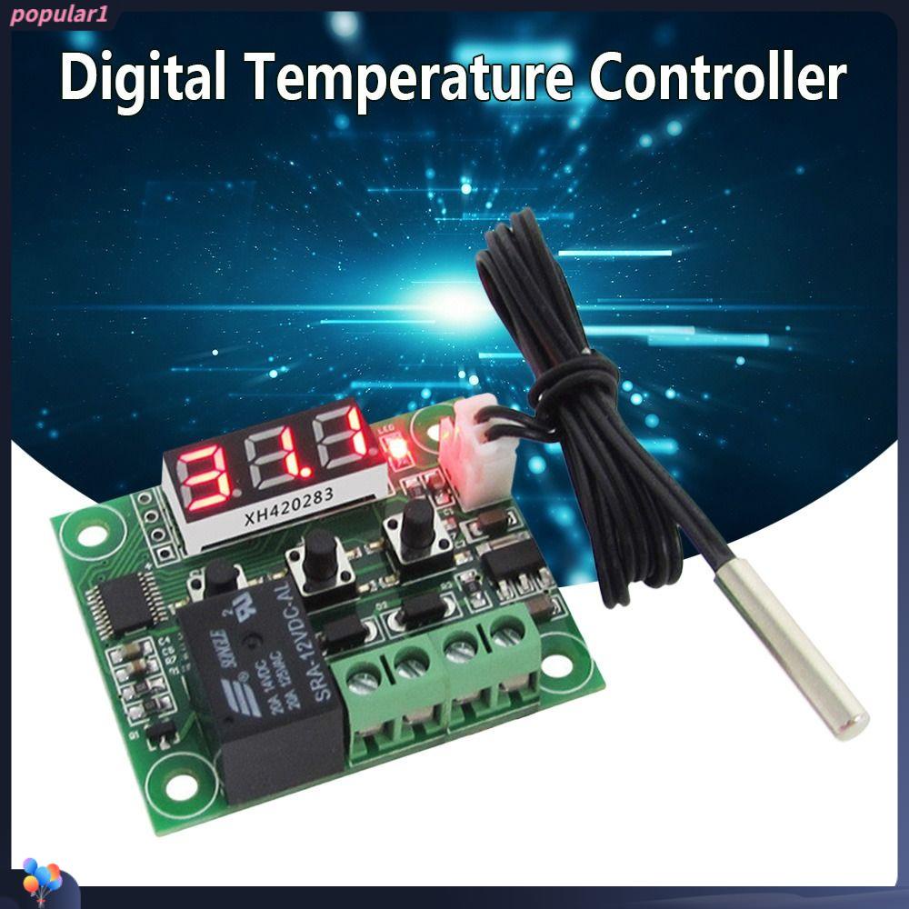 POPULAR Populer Digital Temperature Controller Instrumen Kontrol Profesional 10A Relay Thermostat Module