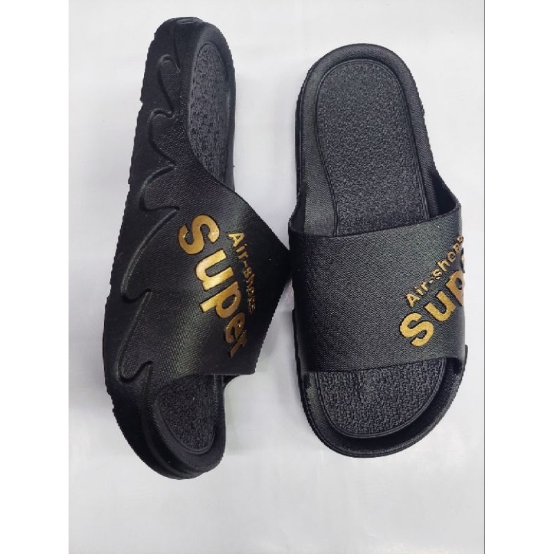 sandal selop pria terlaris Sper 2135H-Gold sendal pria terbaru/sandal full karet premium