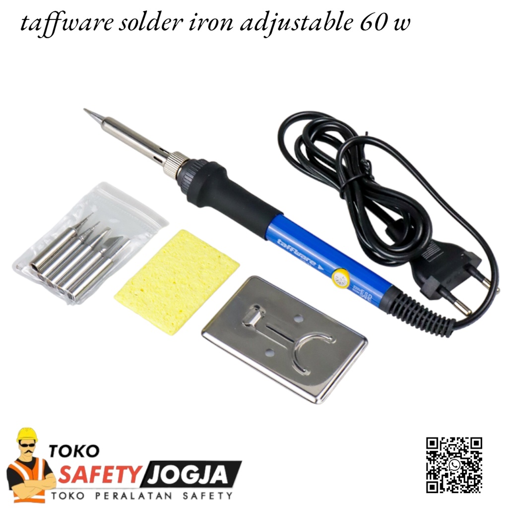 Taffware Solder Iron Adjustable Fast Heating 60W CS 31 Black