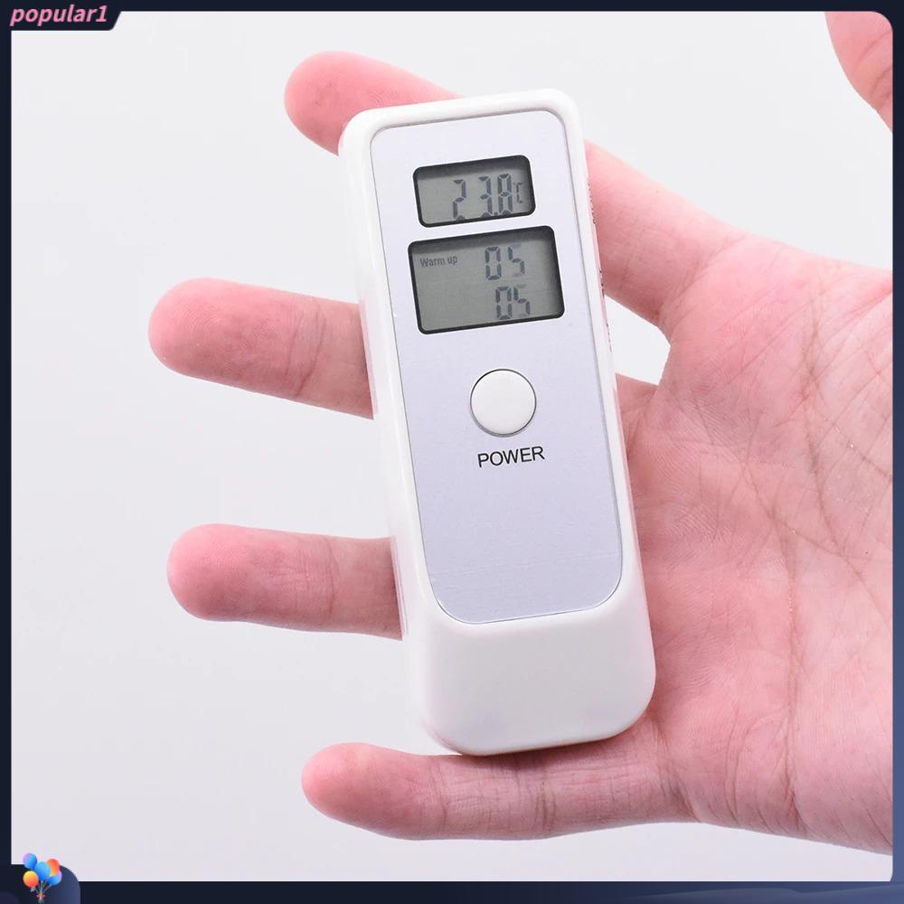 POPULAR Breathalyzer Mini Dual LCD Display Digital Alkohol Analyzer