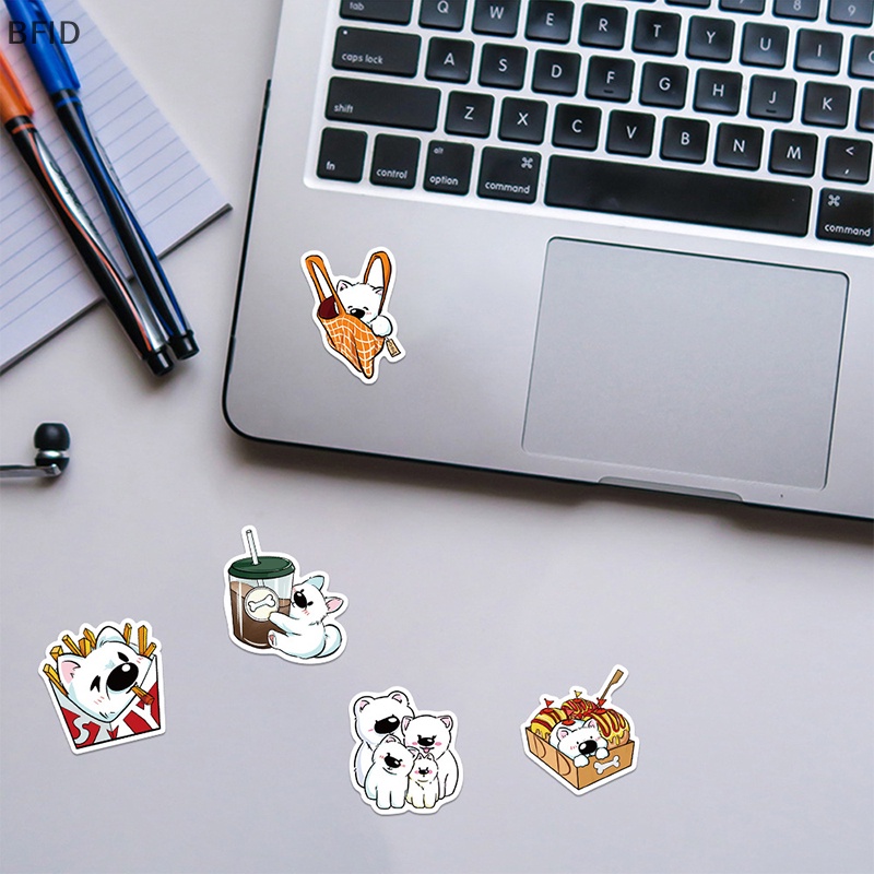 [BFID] 50 /100 Pcs Lucu Corgi Kawaii Hewan Stiker Ponsel Bagasi Skateboard Laptop Gitar Kartun Grafiti Tahan Air Stiker Stiker [ID]