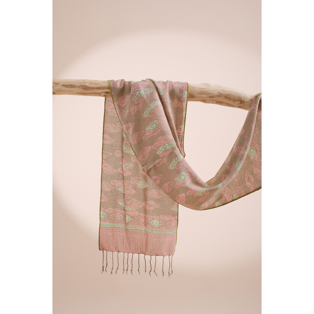 RATU - Scarf Batik LAB11 Cream