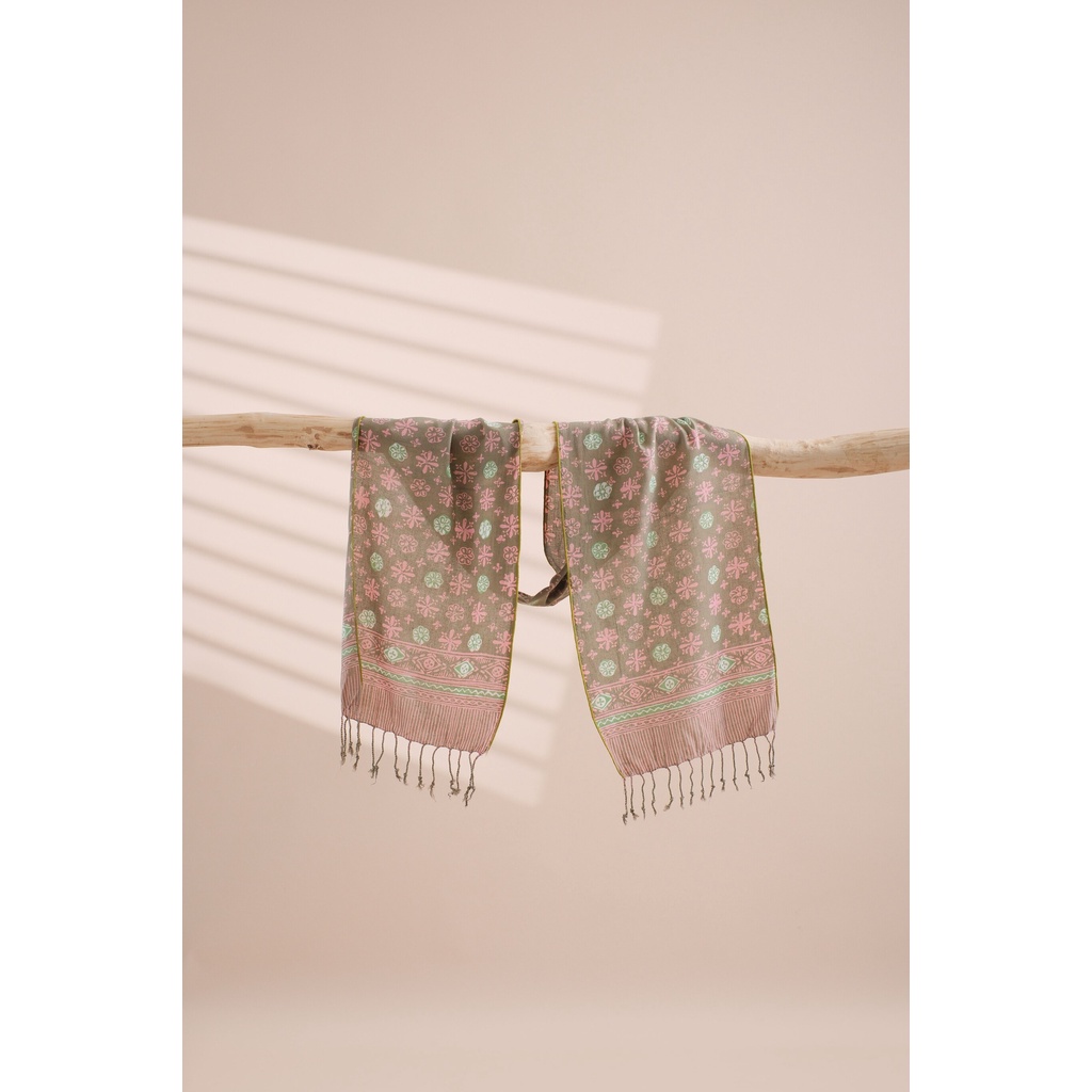 RATU - Scarf Batik LAB50 Cream