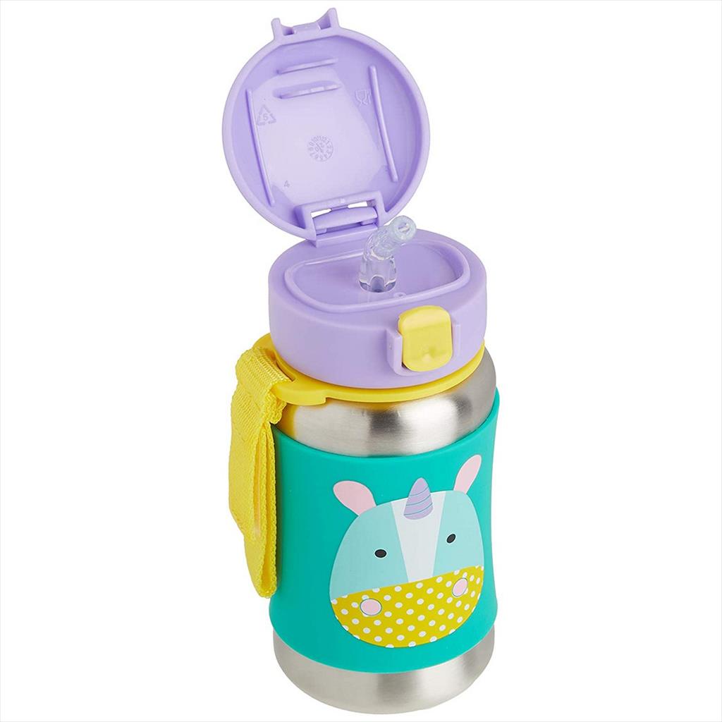 Skip Hop Zoo Stainless Straw Bottle 350 ml 252518 Unicorn