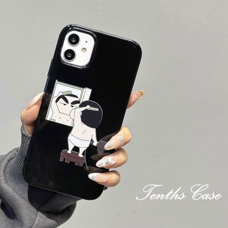 Compatible for IPhone 14 13 12 11 Pro Max X XR Xs Max 8 7 6 6s Plus SE 2020 Soft Cover Cute Cartoon Figure Silicon Phone Case