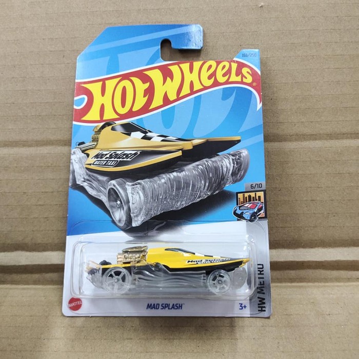 Hotwheels Mad Splash Kuning - Lot K 2023