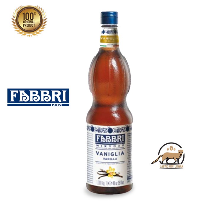 

Vanilla Syrup merk Fabbri