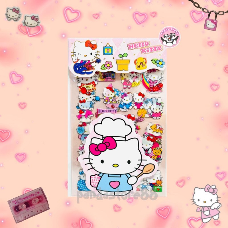 Stiker DIY Sanrio Keychain Premium Quality