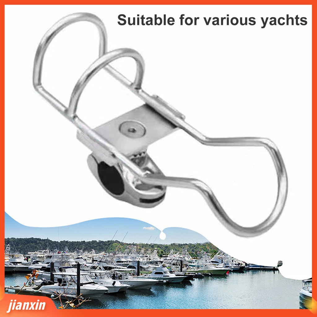 (In Stock) Pancing Holder Portable Anti Karat Dipoles Tinggi Dengan Kunci Pas Tahan Korosi Heavy Duty Stainless Steel Perahu Laut Memancing Pagar Pembatas Tiang Dukungan Alat Pancing