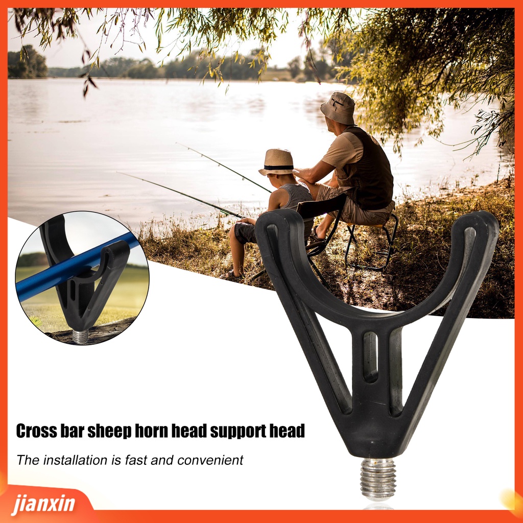 (In Stock) ABS Istirahat Joran Pancing Tahan Karat Portable Ketangguhan Yang Bagus Holder U-Head Untuk Angling