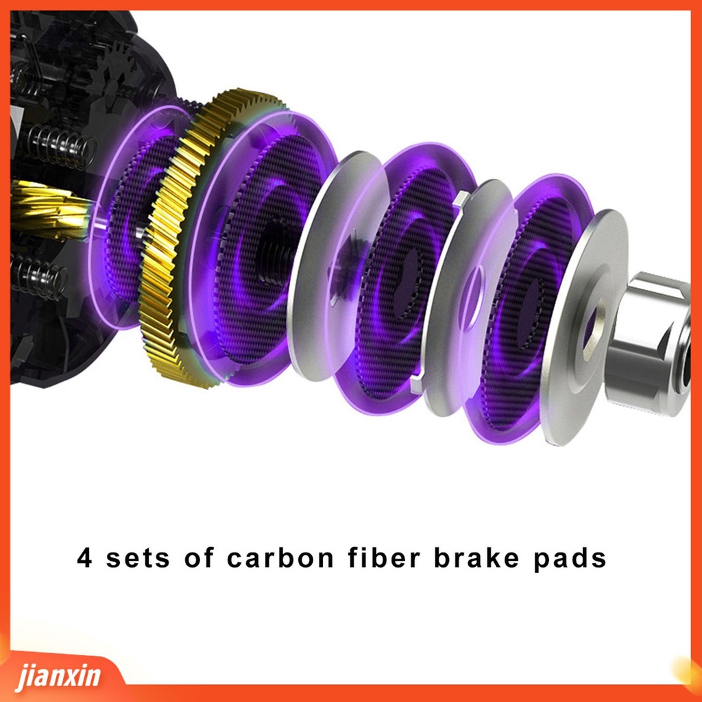 (In Stock) Gulungan Pancing 7.2:1 Gear Ratio Multifungsi Metal 17 +1 Axis Seafishing Wire Reel Untuk Memancing