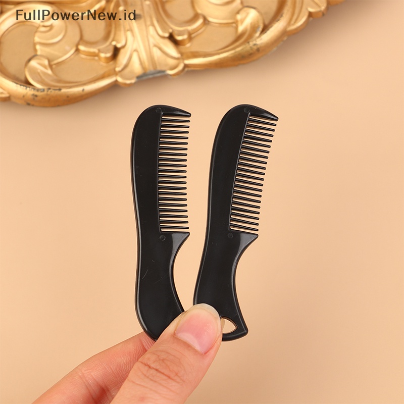 Power Sisir Model Jenggot Pria Bahan Plastik Sisir Styling Kumis Jenggot Mini Portable ID