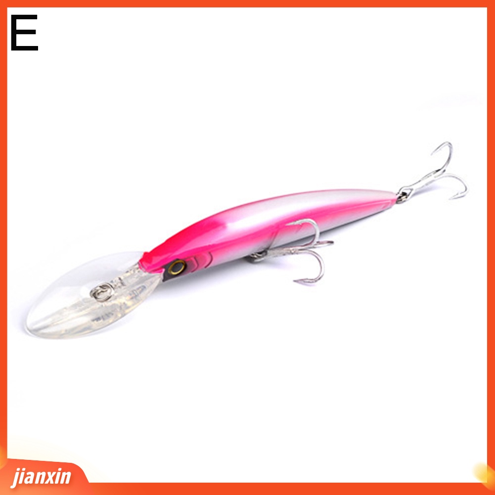 (In Stock) Ikan Kecil Buatan Hard Lure Jig Fishing Bait Tackle Dengan Dua Kait Alat