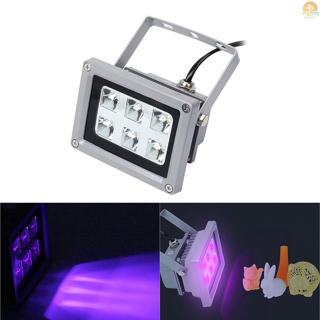 In Stock UV Resin Curing Light Lamp Untuk SLA/DLP 3D Printer Aksesoris Solidify Resin Fotosensitif 6pcs 405nm Lampu LED UV Dengan Pengaruh Output 60w