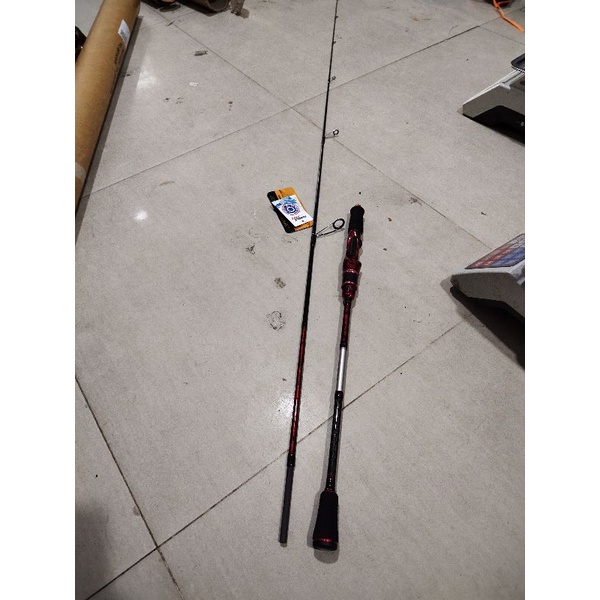 Joran Daido Emperor Extreme Micro JIG 662 198 cm Solid Carbon Jigging PE 0.2 - 0.6 Kuat Solid