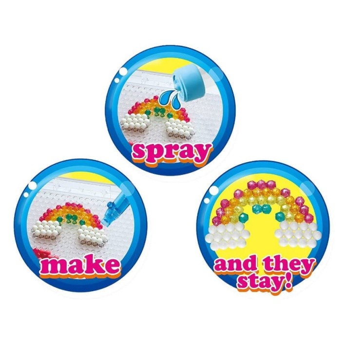 Diamonds Crystal Magic Aqua Beads Edukasi Anak Kreativitas 1500 Beads