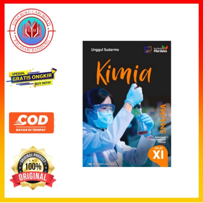 

Erlangga Buku Kimia Untuk SMA/MA Kelas XI Kurikulum Merdeka