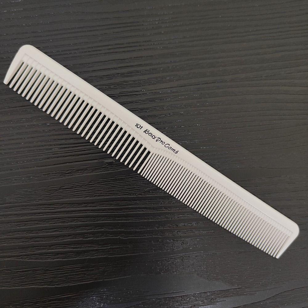 MXBEAUTY Pro Sisir Penata Rambut, Sikat Rambut Lurus Plastik, Sisir Pemotong Rambut Tahan Lama Anti-slip Anti-Statis DIY Untuk Barber