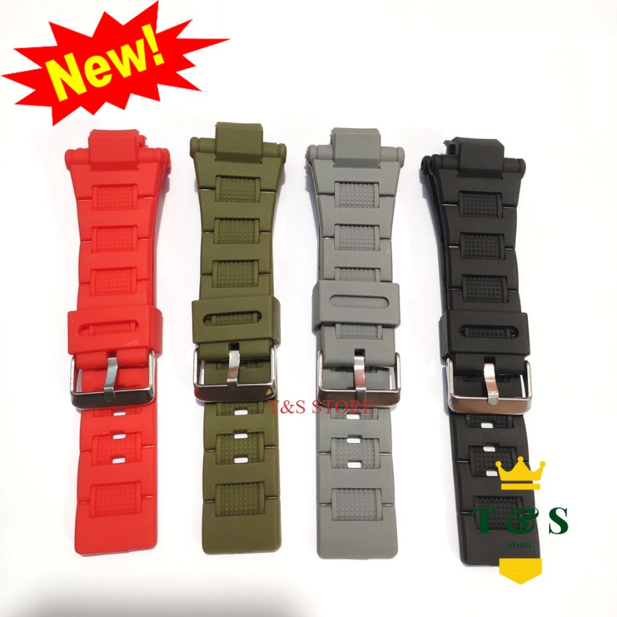 Casio G Shock Metal GST8600 Gst-8600 Gst 8600 Rubber Strap