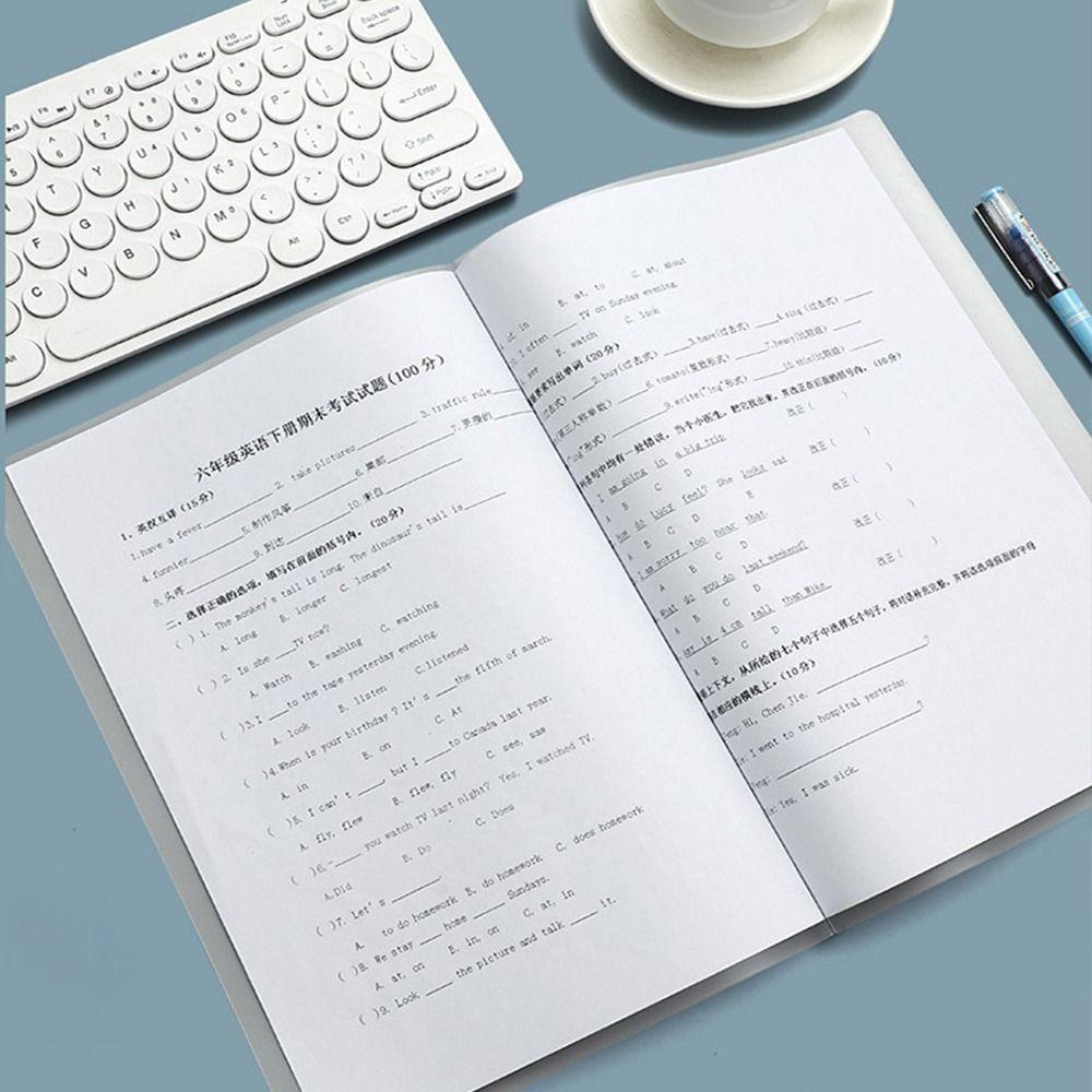 LANFY 10pcs /set Penjepit Folder File A4, Holder Klip File|Paper Folder, Folder Dokumen Akun Tangan Scrapbooking Tahan Air Multifungsi Untuk Kantor