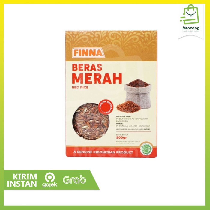 

Finna Beras Merah 500gr / Mracang Market