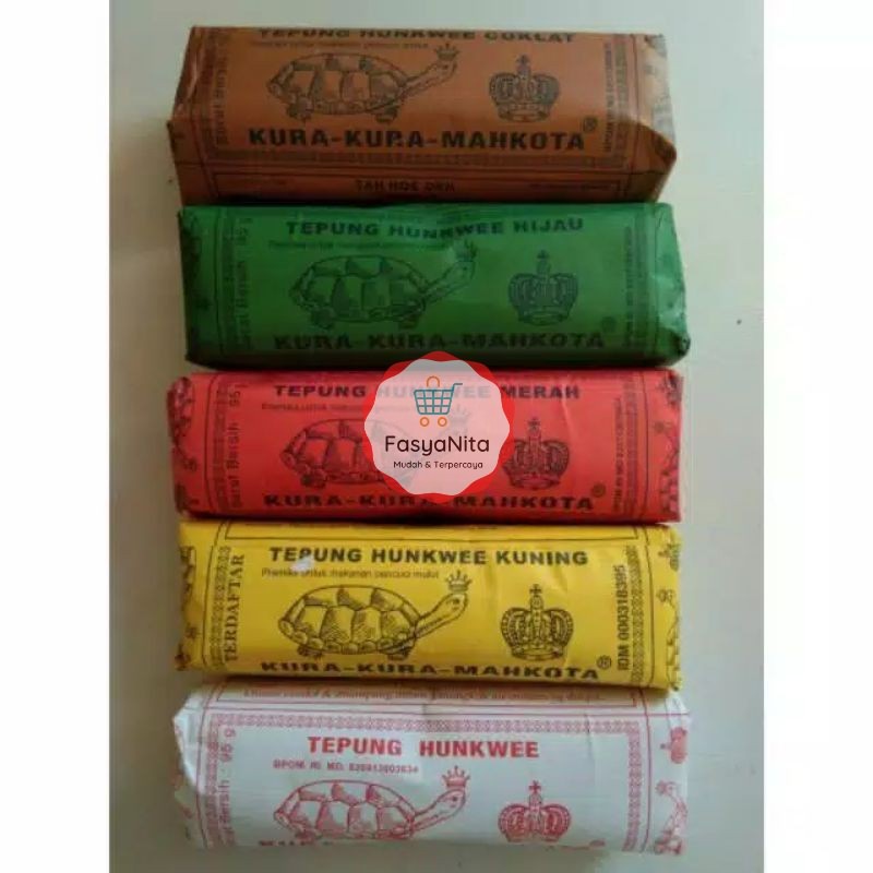 

TEPUNG HUN KWEE KURA KURA 95gr all variant