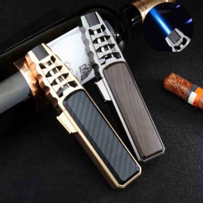 (Bayar Ditempat) Korek Api Gas Flame Jobon Fire Torch Lighter ZB-588