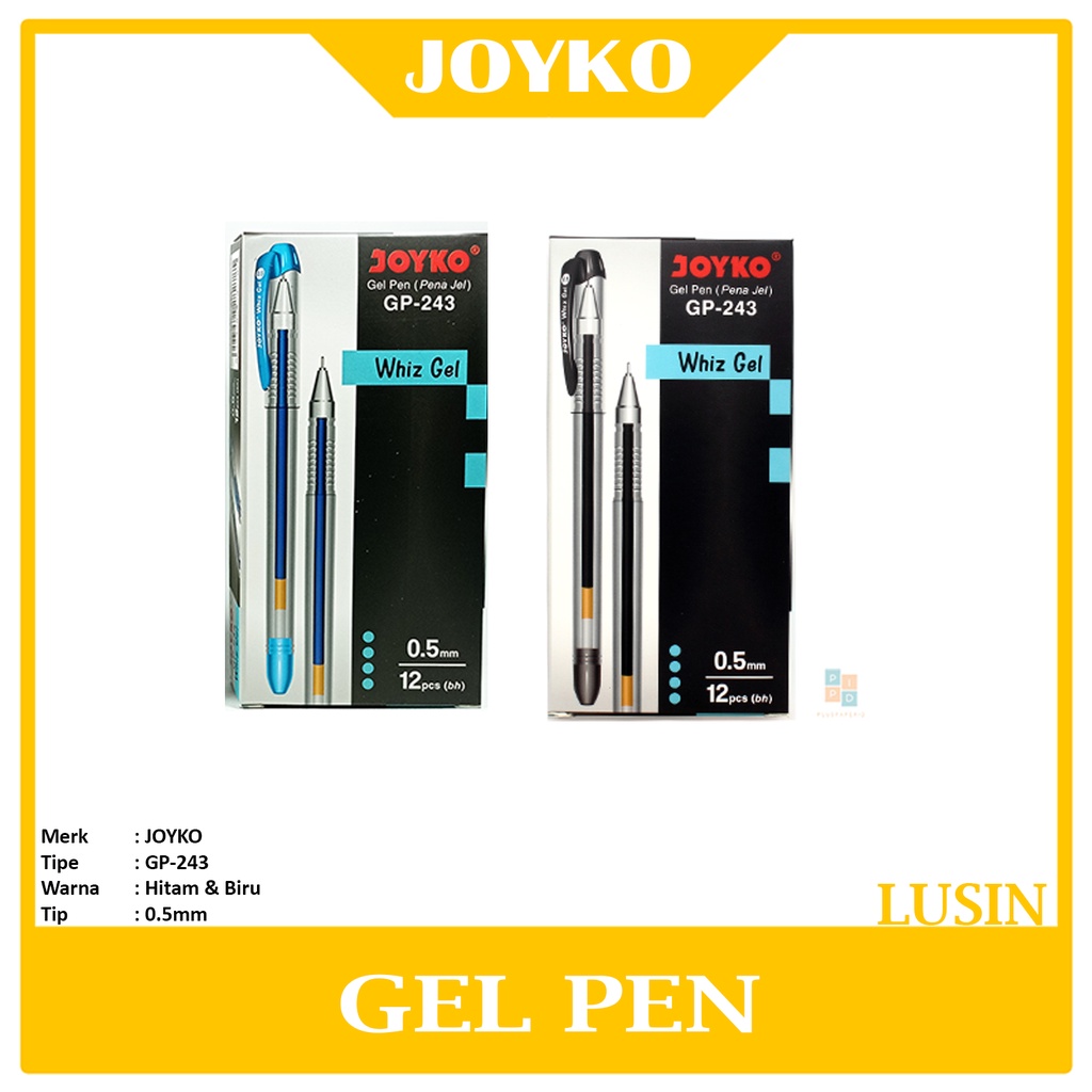 

JOYKO - Gel Pen GP 243 Whiz Gel 0.5mm - Lusin