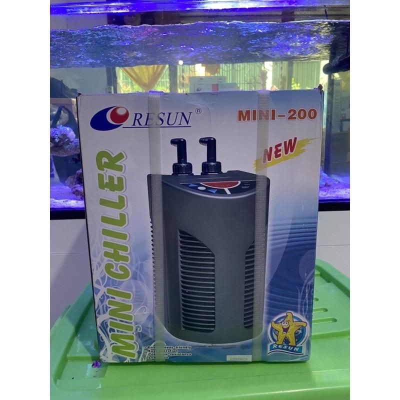 RESUN MINI CHILLER 200 PENDINGIN AIR AQUARIUM UNTUK AIR LAUT DAN AQUASCAPE