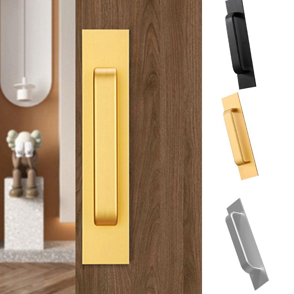 Knob Closet Anti Lembab Tahan Air, Knob Closet Anti Lembab Tahan Air, Furniture Hardware Praktis Hitam/Gold/Silver Aluminium Alloy Window Handle Jendela