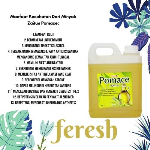 

✨Ready Stok✨ - Minyak Zaitun 1 liter Pomace- 1.2.23