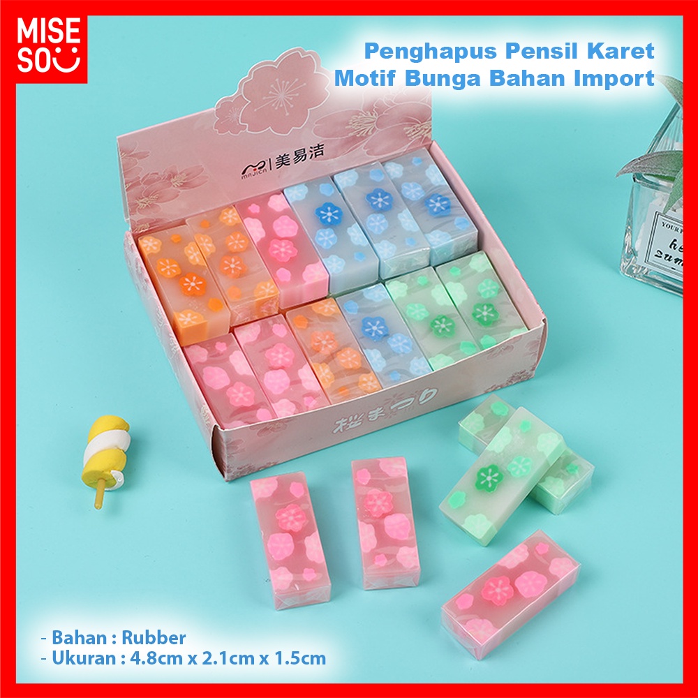 

Penghapus Pensil Karet Sekolah Motif Bunga Bahan Import Lucu ℳ 1079