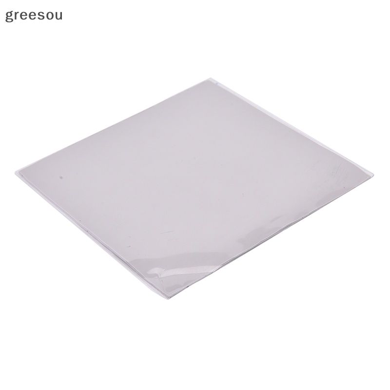 Greesou GPU CPU Heatsink Pendingin Thermal Conductive Silicone Pad 100mmx100mmx1mm ID