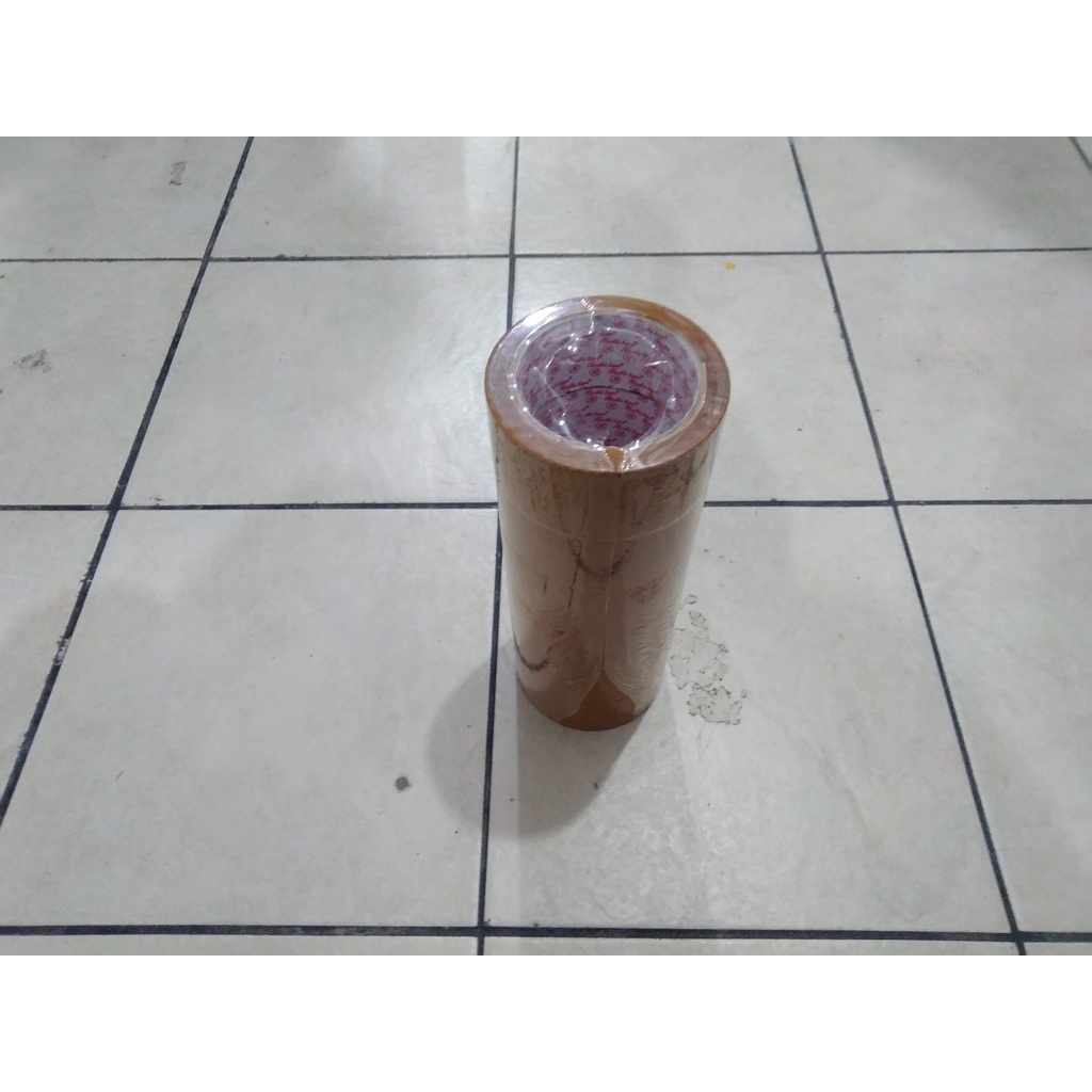 

Lakban Coklat 45 mm inci 2 inch Merk Feima setara Daimaru isi 72 pcs