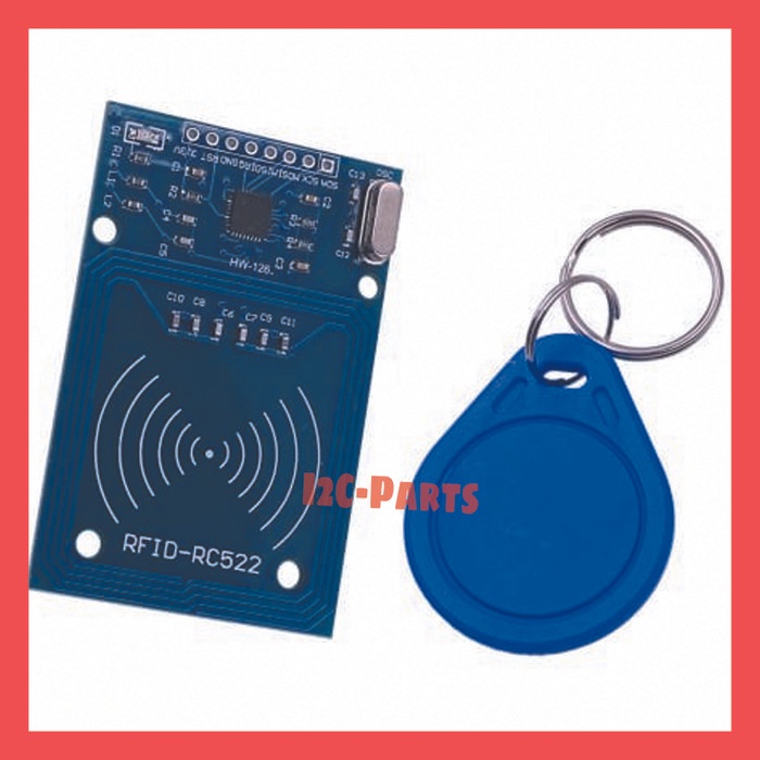 RFID RC-522 Module RC522 13.56 MHz Reader Tag Header Keychain