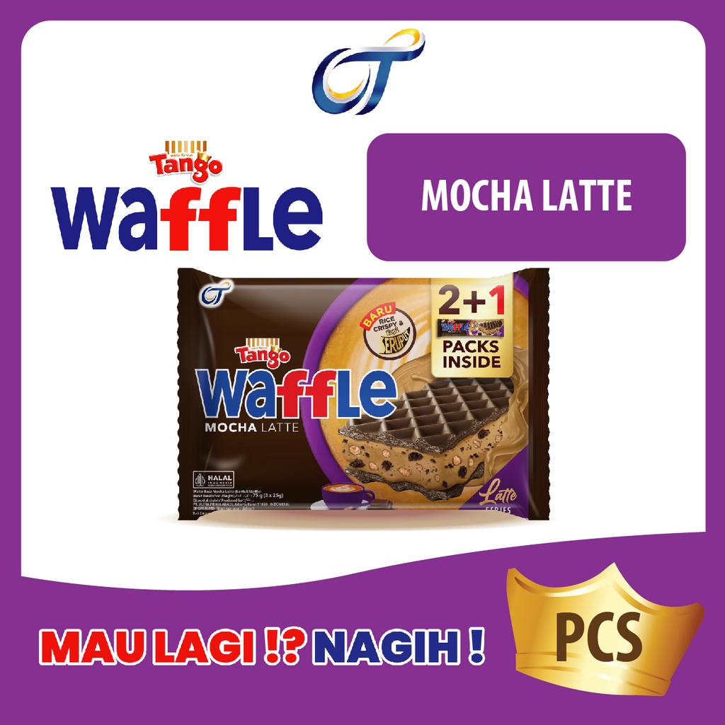 

TANGO WAFFLE MOCHA LATTE 75G - 1 PACK ISI 3PCS