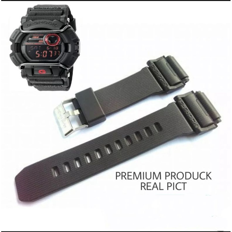 Tali Jam tangan CASIO G-SHOCK GD-400 GD400 gd400 GD 400 bahan lentur