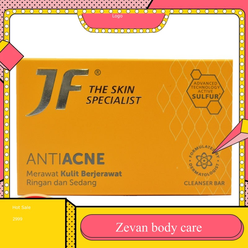 Sabun JF Sulfur Active Anti Acne 90g. Sabun Batang Anti Jerawat