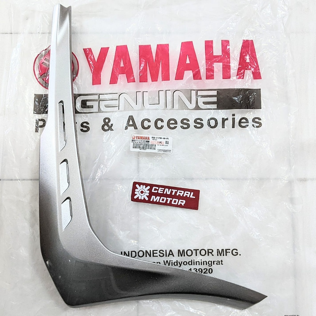 Sayap Bawah Freego Free Go Silver Metalik Glossy Mole Depan Bawah Kanan Kiri Sepasang Original Yamah