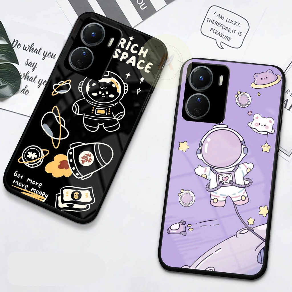 Softcase Glass VIVO Y16 2022 - GK54 - Case HP VIVO Y16 2022 - Case VIVO Y16 2022 - Kesing HP VIVO Y1