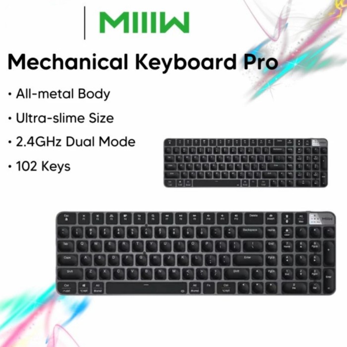 MIIIW WIRELESS MECHANICAL KEYBOARD PRO