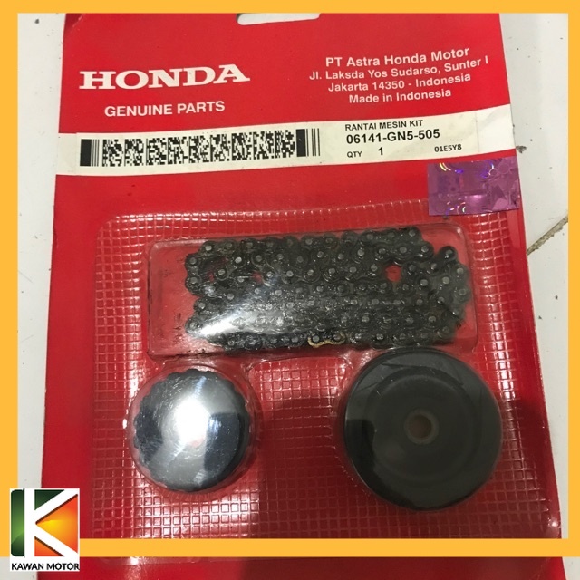 rantai keteng set kamprat set honda grand supra lama KM