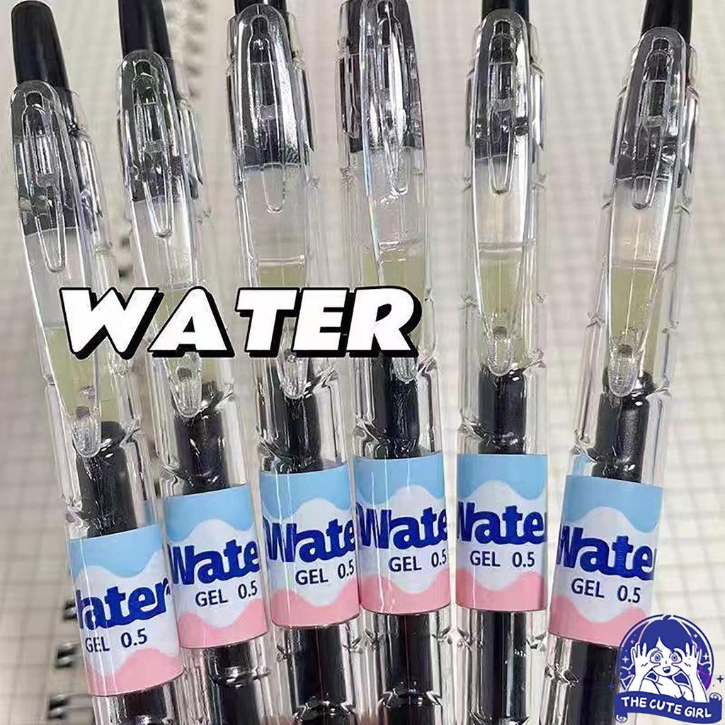 

0.5MM Hitam Gelpen/Pulpen/ GEL MEKANIK POLOS - Stazionario