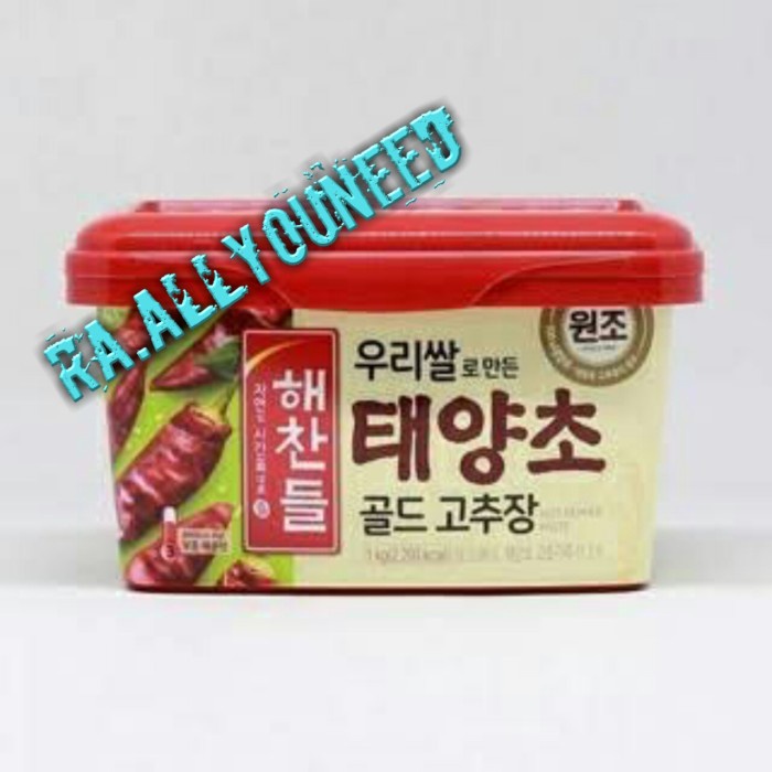 

Wonjo Gochujang (Hot papper Paste) Pasta Korea 500gr