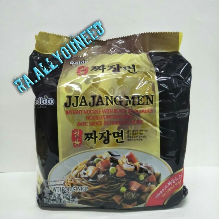 

Paldo Jjajangmen Mi Goreng Instan Rasa Kedelai Hitam 800gr (200gr@4pc)